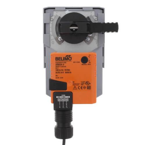 Belimo Non-Spring Return, On/Off/Floating Point Control Actuator - 24 VAC/DC 