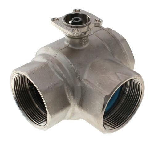  Belimo B348 2" 3-Way Valve 29Cv Stainless Steel Trim 