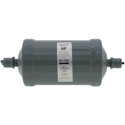 Supco 3/8" ODF Bi-Flow Heat Pump Filter Drier (16 Cubic Inches) 