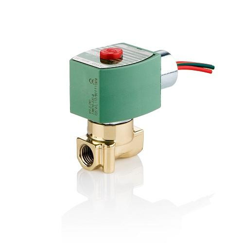  Asco JB8263H59 General Service Solenoid Valve with Junction Box Construction 1/4 Normally Closed 2-Way 