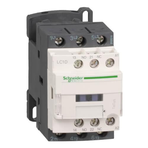  Square D LC1D09FE7 3Pole 9Amp Normally Open Contactor 