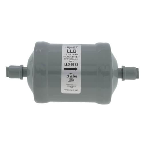 Supco 3/8" ODF Liquid Line Filter Drier (8 Cubic Inches) 
