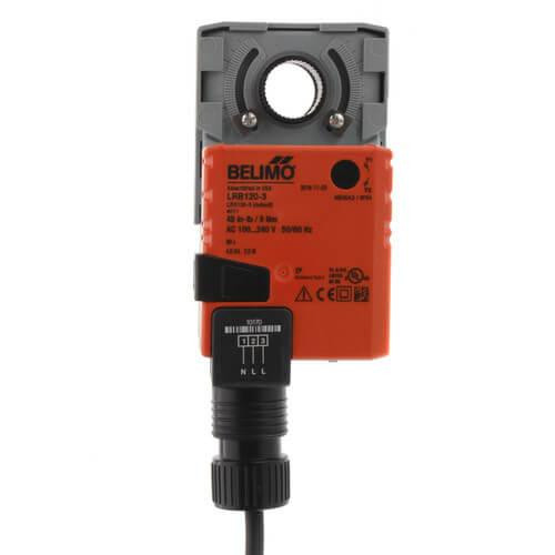  Belimo LRB120-3 120-240V Actuator 45" psi 