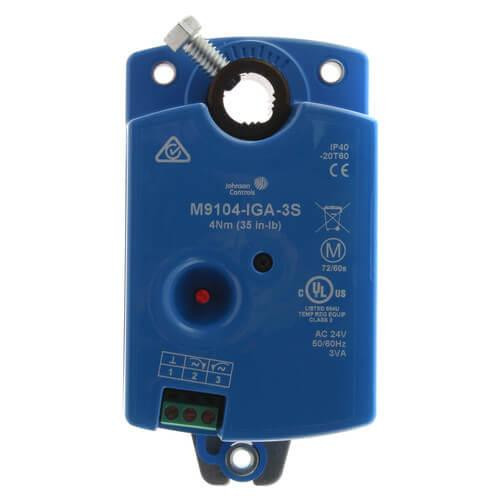 Johnson Controls Electric Non-Spring Return On/Off Floating with Timeout M3 Terminal Actuator 