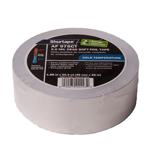  Diversitech 640-AF2 Aluminum Foil Tape - 2 Inch x 50 Yards, Only Sold In Multiples Of: 24 