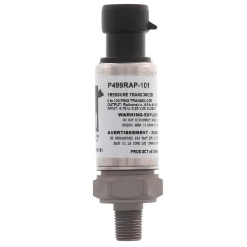 Johnson Controls 0-100 PSI Pressure Transducer w/ Harness 