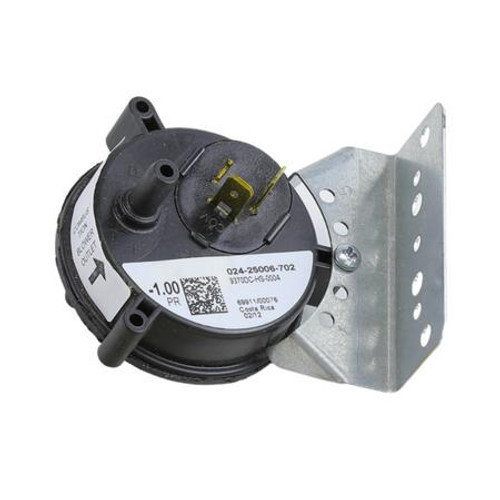  York S1-024-25006-702 Pressure Switch -1" W.C. SPST 1/4" Barbed Connection 