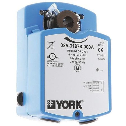 York Bypass & Zone Damper Actuator 