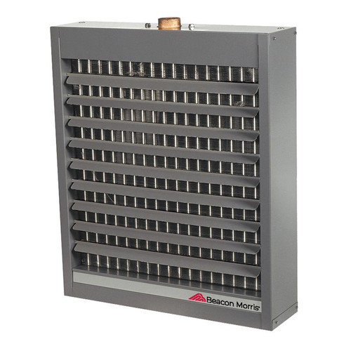  Beacon Morris HBB02411 Horizontal Hydronic Unit Heater, Top And Bottom Piping Connections, Steam Or Hot Water 