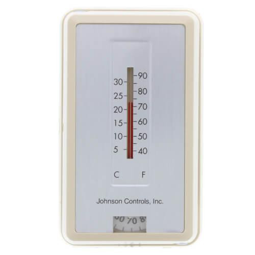 Johnson Controls Direct Acting Non-Relay Vertical Pneumatic Thermostat 