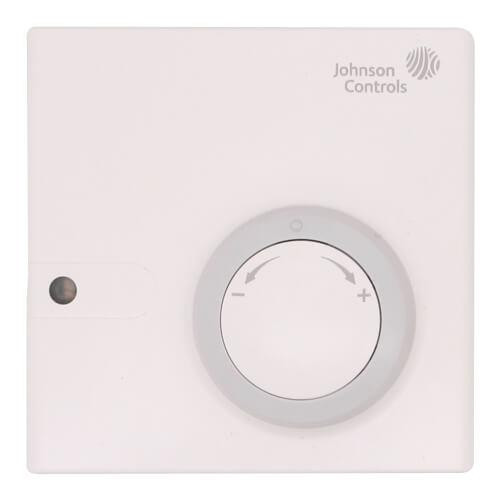 Johnson Controls Temperature Sensor - 1K Platinum OHM w/ Phone Jack & Warmer/Cooler Temperature Setpoint 