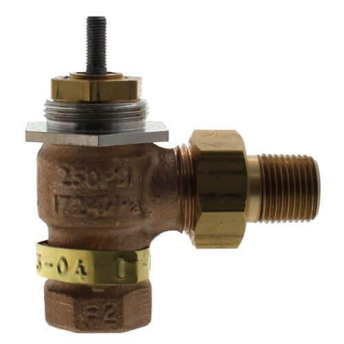 Barber Colman 1/2" Union Angle Valve (5 cv) 