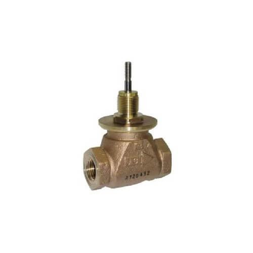 Johnson Controls 1-1/4" NPT 2 Way Normally Closed Mixing Valve Body (18.5 Cv) 