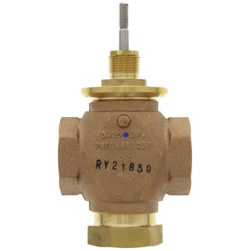 Johnson Controls 3/4" NPT 3 Way Mixing Valve Body (7.3 Cv) 