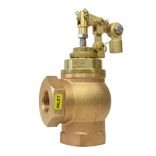 Gadren Machine Company Gadren ACFB150 Brass Angle Float Valve 