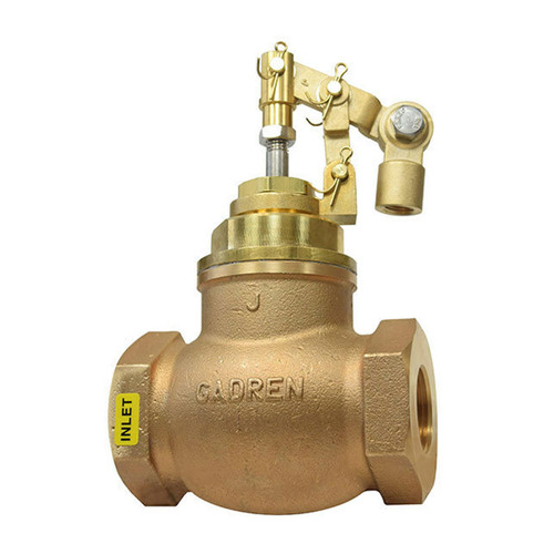 Gadren Machine Company Gadren GHF150V Brass Globe Float Valve 