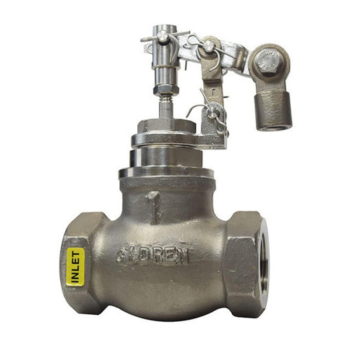 Gadren Machine Company Gadren GHFBSS50 Stainless Steel Globe Float Valve 