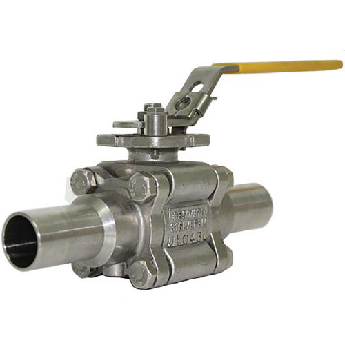  Flo-Tite 370-SL-7-FFF-L-025 1 Inch Ball Valve, Full Port, Tube Ends, Multi-Choice Sanitary Series 