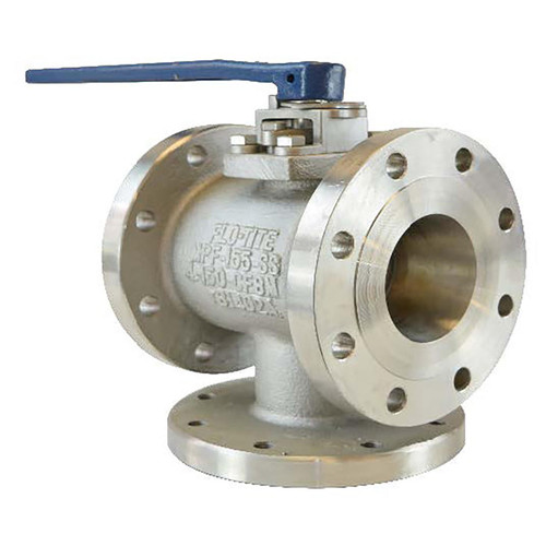  Flo-Tite MPF155-SS-L-FFG-L-080-M13 3 Inch Ball Valve, Flanged Ends, Standard Port, Bottom Entry Series 