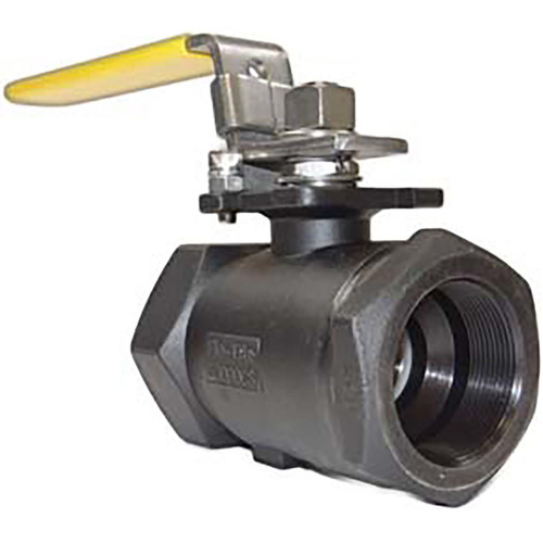  Flo-Tite S3000-CS-DGG-L-050 2 Inch Ball Valve, NPT Ends, Seal Welded, Flotron Series 