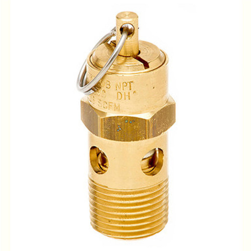  Control Devices SP25-0A125 Soft Seat Safety Valve, 125 PSI, 1/4 Inch NPT Inlet, Min Order Qty 50 