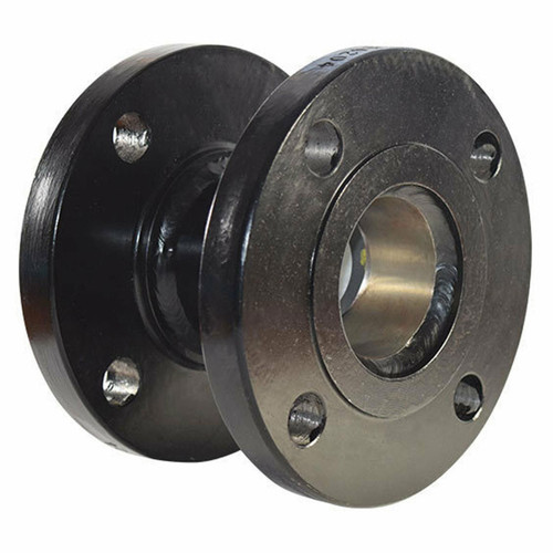  Flexi-Hinge 4-503-1240 4 Inch Check Valve, 150# Flanged Ends, Carbon Steel Body, 316 SS Internals, Viton Seal, No Spring 