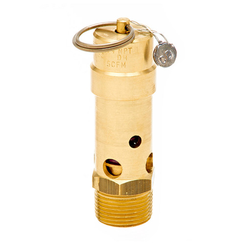  Control Devices SB50-0A125 Soft Seat Safety Valve, 125 PSI, 1/2 Inch NPT Inlet, Min Order Qty 50 