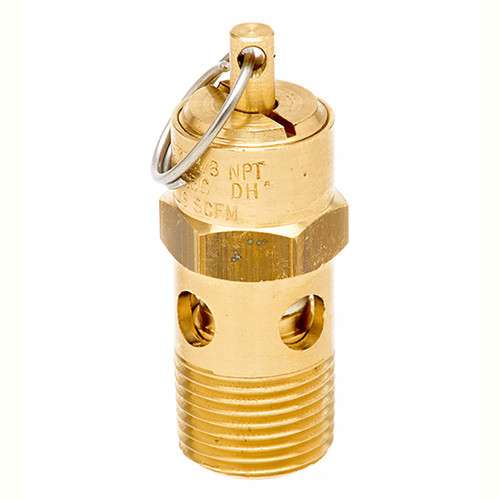  Control Devices SP12-1A115 Soft Seat Safety Valve With Vibra Seal, 115 PSI, 1/8 Inch NPT Inlet, Min Order Qty 50 