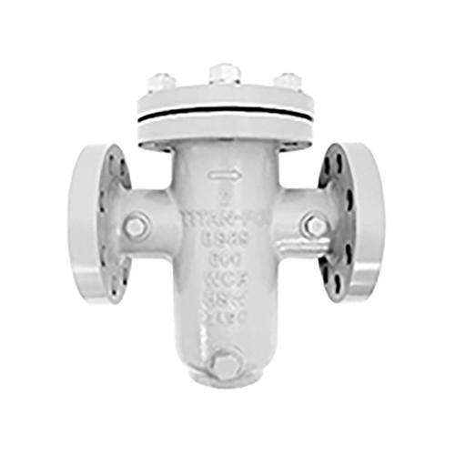  Titan Flow Control BS89S0400 4 Inch Basket Strainer, Stainless Steel, ASME Class 600, Flanged Ends, Bolted Cover 