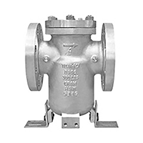  Titan Flow Control BS86S0400 4 Inch Basket Strainer, Stainless Steel, ASME Class 300, Flanged Ends, Bolted Cover 