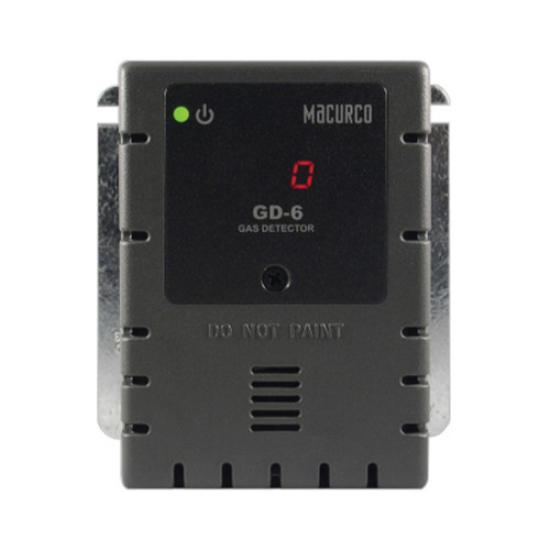 Macurco 70-0716-0802-3 GD-6 12-24 VAC/12-32 VDC Propane (LP) Methane (NG) Hydrogen (H2) Gas Dark Gray Line Voltage Fixed Gas Detector 