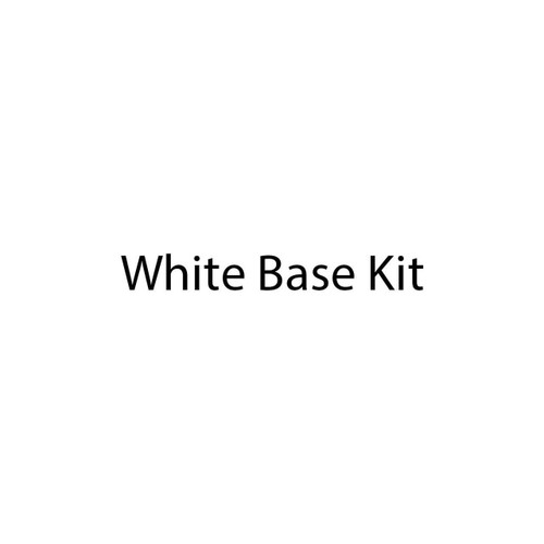  QMark CU968BKW White Color Floor Base Kit For 68 Inch CUH 