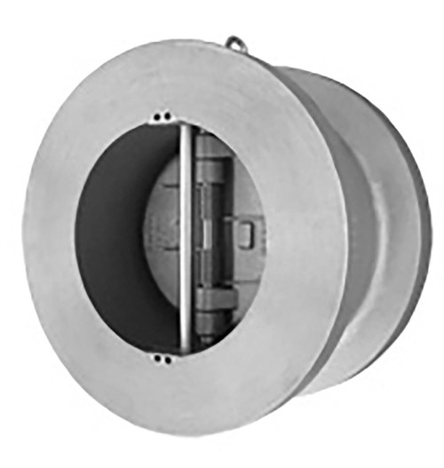  Titan Flow Control CV47CSB0400 4 Inch Check Valve, Wafer Type, Carbon Steel Body, Buna-N Seat 