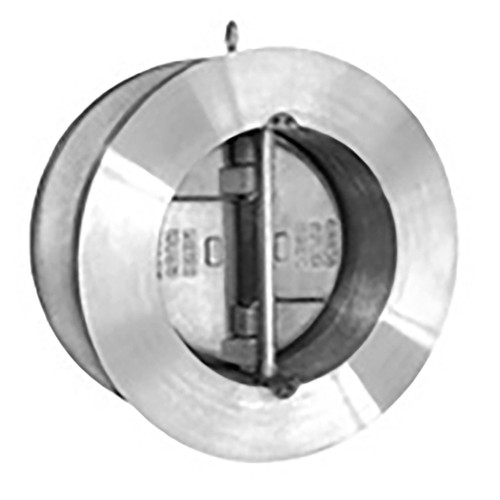  Titan Flow Control CV46SSV0200 2 Inch Check Valve, Wafer Type, Stainless Steel Body, Viton Seat 