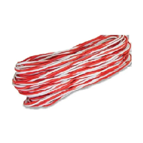  King Electric 50FT-BELL-WIRE Bell Wire, 18/2 Red/White Twisted, (1) 50-FT Pack 