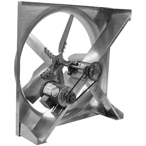  Soler And Palau LCE20RH1S 20 Inch Belt Drive Wall Exhaust Fan, 5630 CFM, 115-208-230V/1Ph 