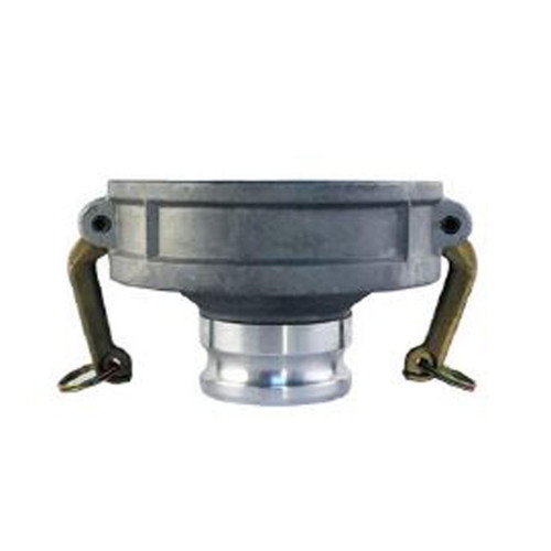 Bridgestone HosePower's Flextral AL-DA4020 4 In X 2 In Camlock Coupler Reducer, Aluminum, F X M