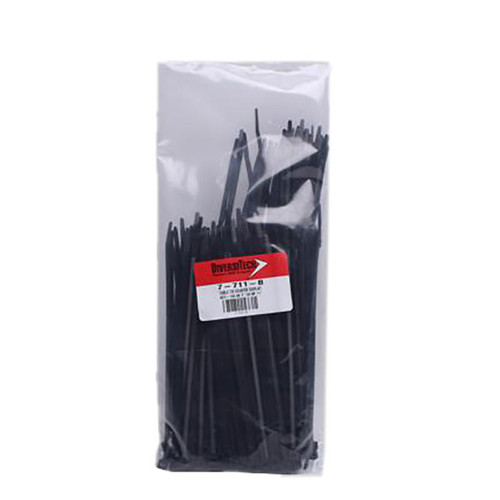  Diversitech 7-711-B Black Cable Tie Assortment Pack, 150 Pack, Only Sold In Multiples Of: 25 