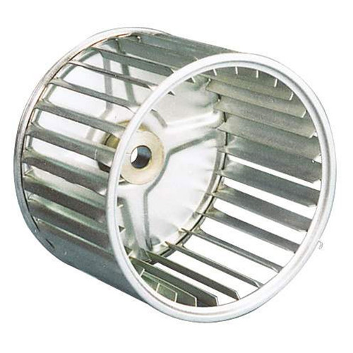 Lau 02048767 WHL 8.50 In Diameter X 3.19 In Width, Single Inlet Blower Wheel, Galvanized, 1/2 Inch Bore Size Image 1