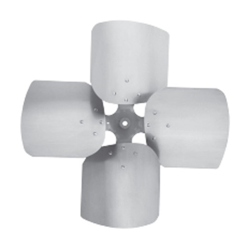 Lau 60559401 F05E10A2227CCW 22 Inch Diameter 4 Blade Heavy Duty Condenser Style Propeller, Aluminum Image 1