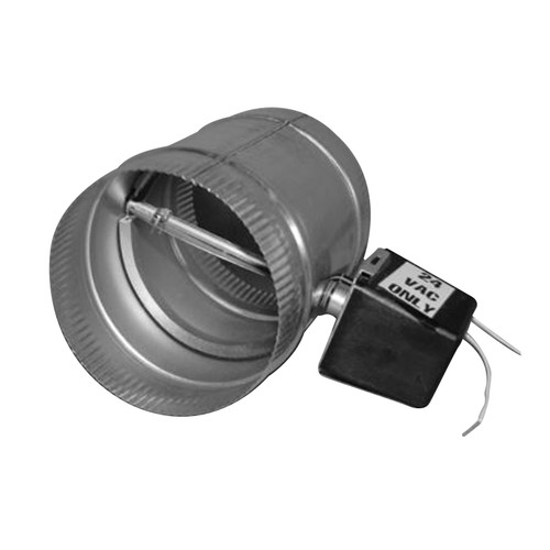 Acme Miami 95005 Round Damper, 2-Wire Spring Return, 24V Actuator, N/C Power Open, 5 Inch, Min Order Qty 24