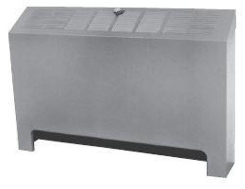  Beacon Morris SFGA44832 Convector, Free Standing Sloped Top - Floor - Louvered Inlet, 4 In Depth X 48 In Length X 32 In Height, Primer Finish 