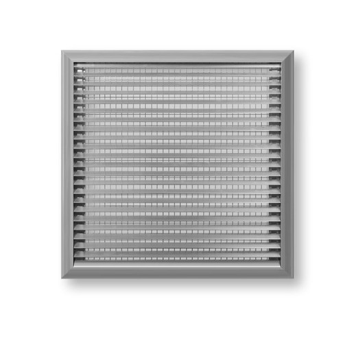  Dayus DALTL-30-4-22-PC 30 Degree Thinline Louver, 4"L X 22"H Hole Opening, Prime Coat Finish, Aluminum Construction, Min Order Qty 2 