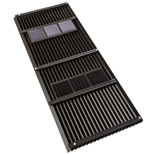  Amana AGK01DB Horizontally Louvered Extruded Aluminum Exterior Grille - Dark Bronze 