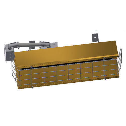 Fostoria FSS-1412-1 Heavy Duty Flat Panel Radiant Heater, 1450 Watts, 120V/1Ph