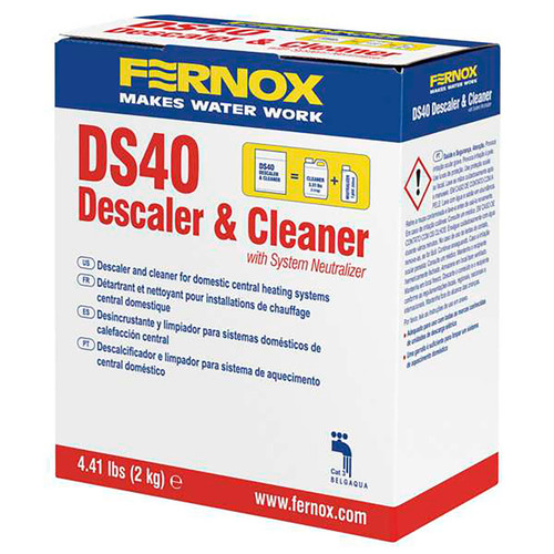  Fernox 62478 DS40 System Cleaner, Limescale Remover, 4.19 Lbs, Replaces 62077 