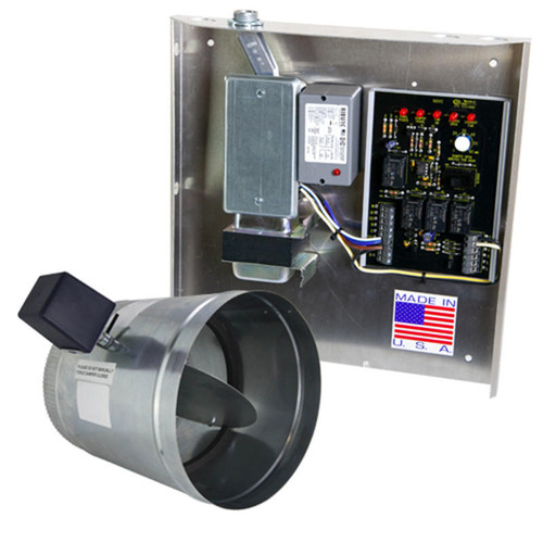 IO HVAC Controls iO HVAC Controls FAVR-ENH-08 Fresh Air Ventilation Control Panel With Relay 