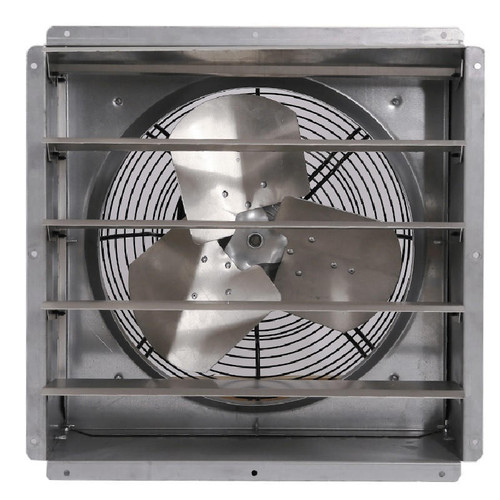  Triangle GPX1611 16 Inch Wall Exhaust Fan With Shutter, 2,600 CFM, 115 Volts 1/4HP 