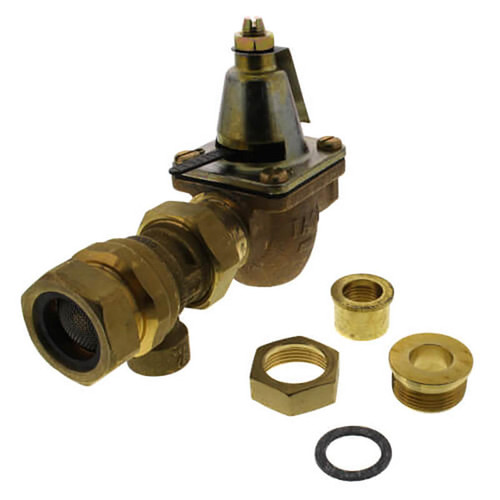 Taco 3492-050-BT1 Reducing Valve, Brass Feed/Brass Dual Check BFP Connection 