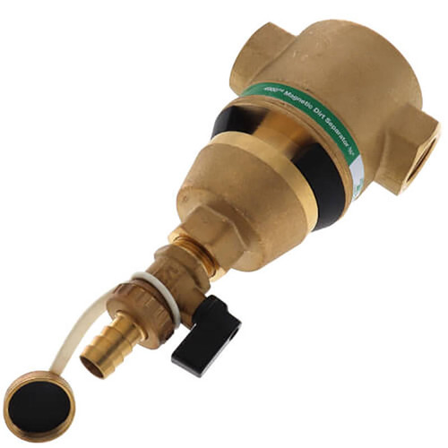  Taco 49MD-125C-2 Magnetic Dirt Separator, 1-1/4" SWEAT BRONZE IN-LINE Connection 